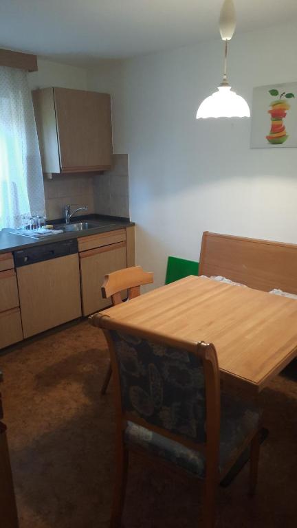 A kitchen or kitchenette at Villa Rier