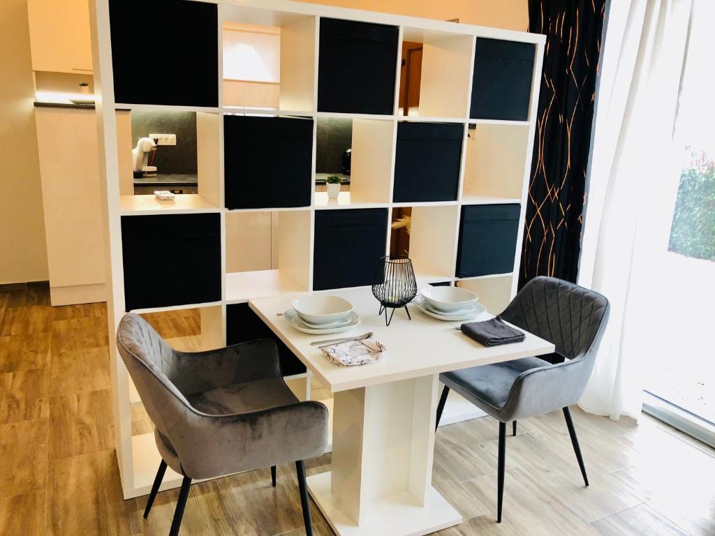 Kuchyňa alebo kuchynka v ubytovaní Studio for2 in Opatija