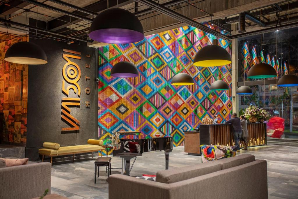Posezení v ubytování Hotel V1501