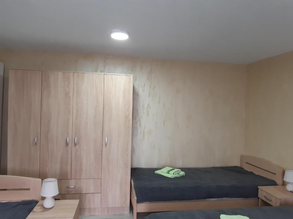 Postel nebo postele na pokoji v ubytování std- Na lepom plavom Dunavu