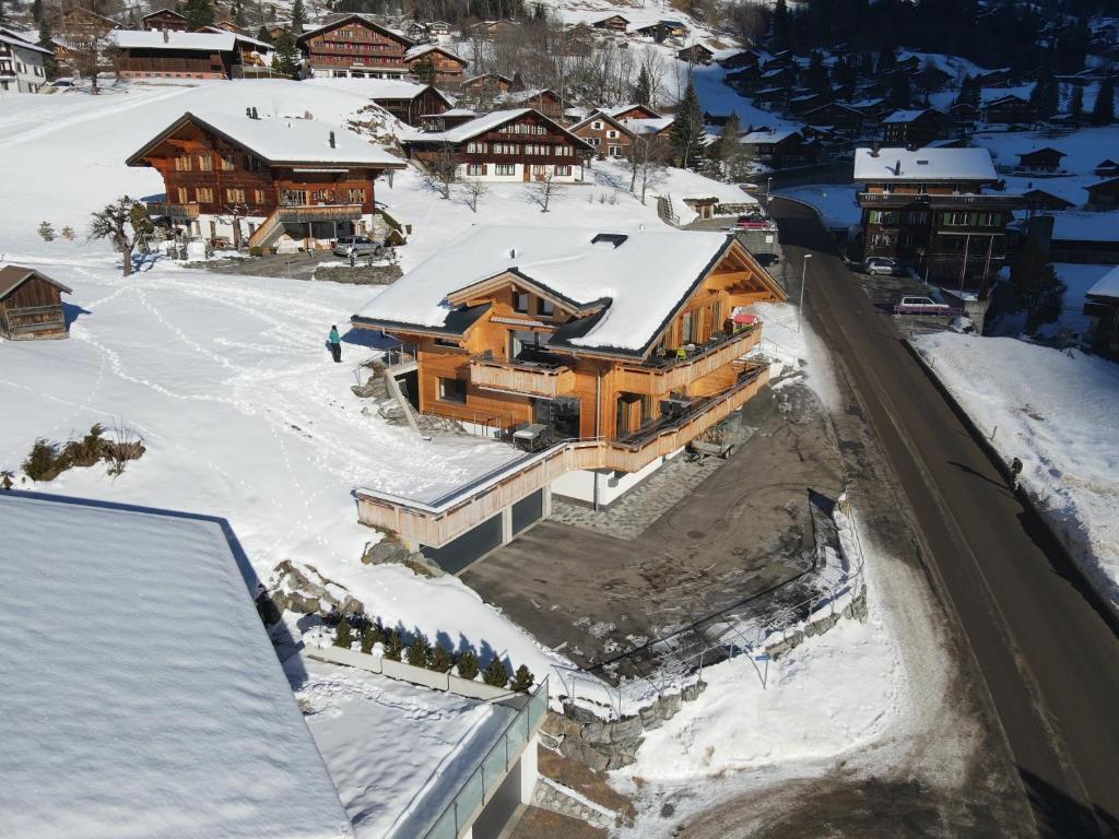 Chalet Mila trong mùa đông