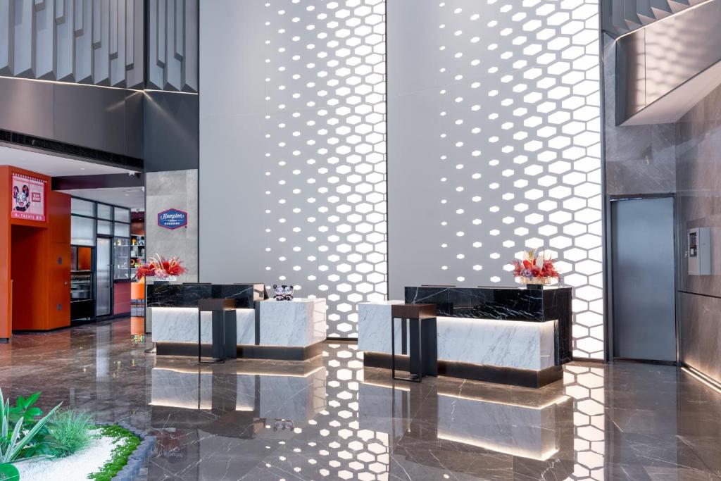 Posezení v ubytování Hampton by Hilton Guangzhou Jinshazhou