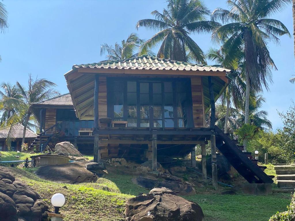 Zahrada ubytování Kinnaree Resort Koh Kood