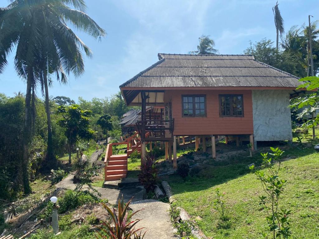 Zahrada ubytování Kinnaree Resort Koh Kood