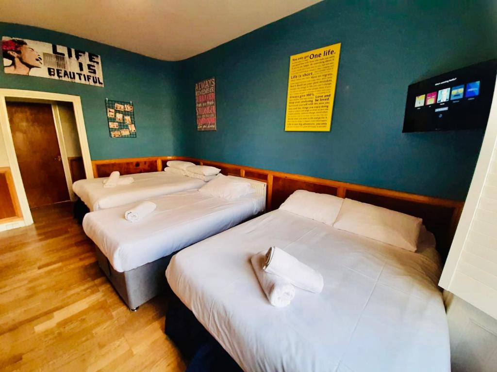 Un ou plusieurs lits dans un hébergement de l'établissement KX Rooms Kings Cross