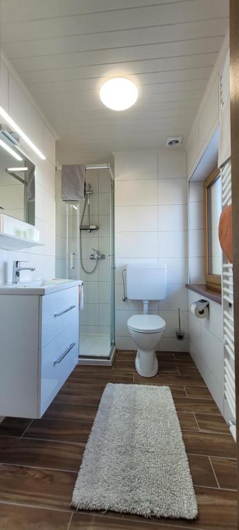 Koupelna v ubytování Haus Sonnheim