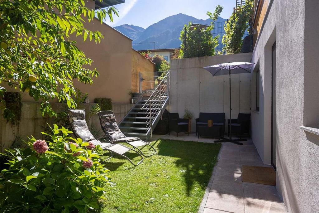 Nespecifikovaný výhled na hory nebo výhled na hory při pohledu z apartmánu