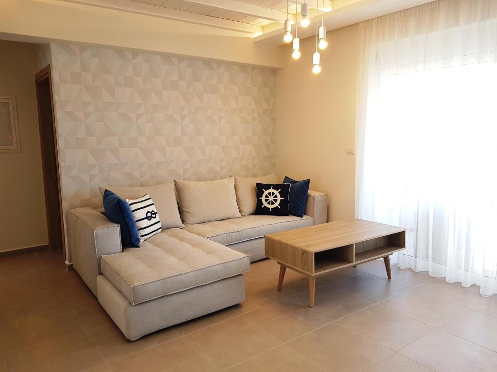 Posezení v ubytování Tamaris Homes