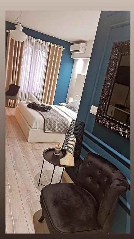 Postel nebo postele na pokoji v ubytování Univers Resort