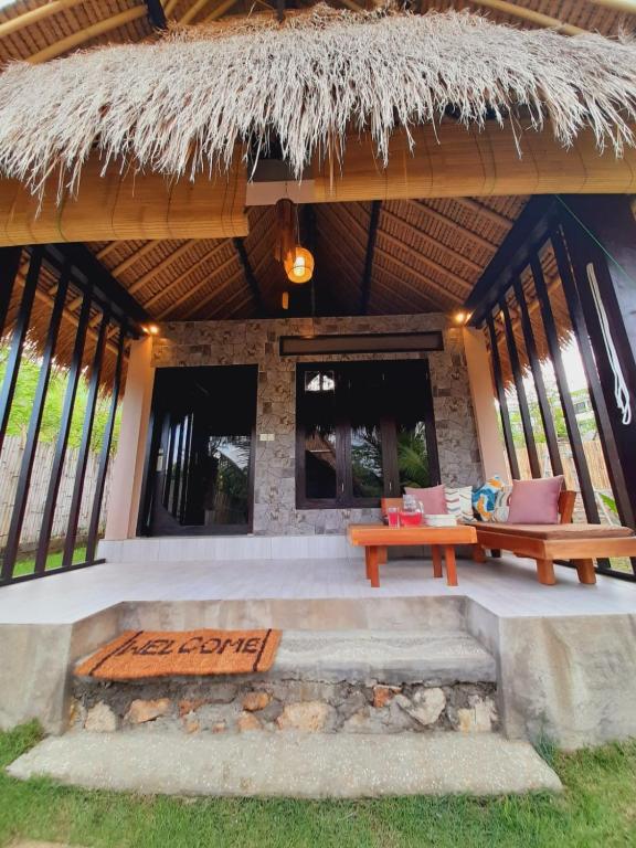 Ein Garten an der Unterkunft JEJU Cottages
