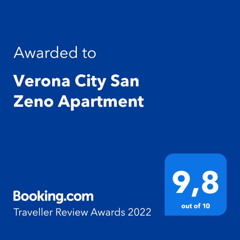Verona City San Zeno Apartment tanúsítványa, márkajelzése vagy díja
