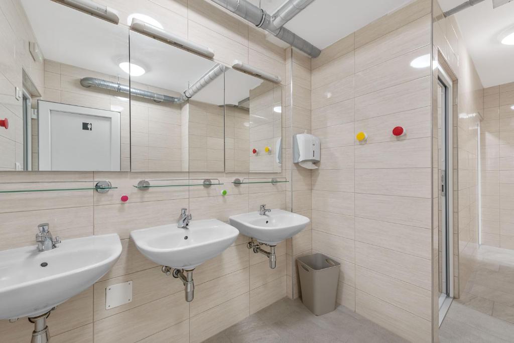 Koupelna v ubytování Hostel Elli