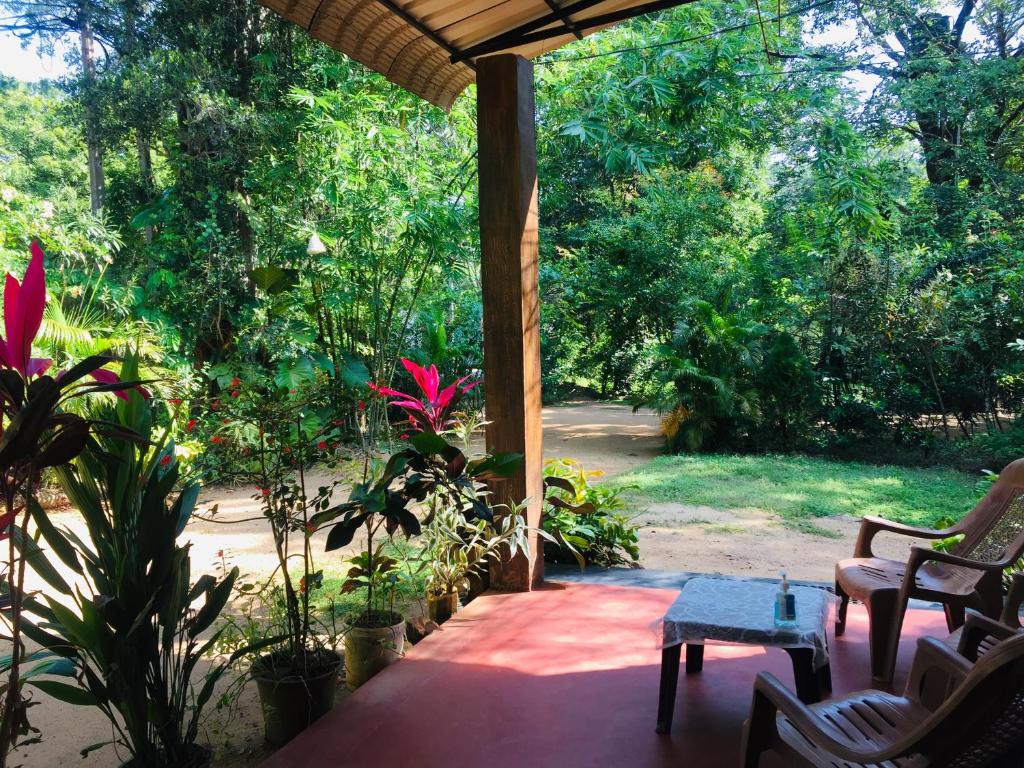 Zahrada ubytování Gimansa Rest Sigiriya