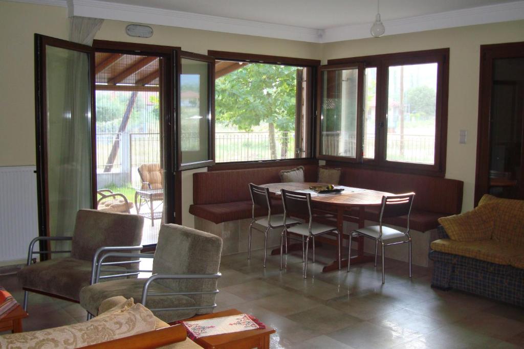 Posezení v ubytování Villa Elva