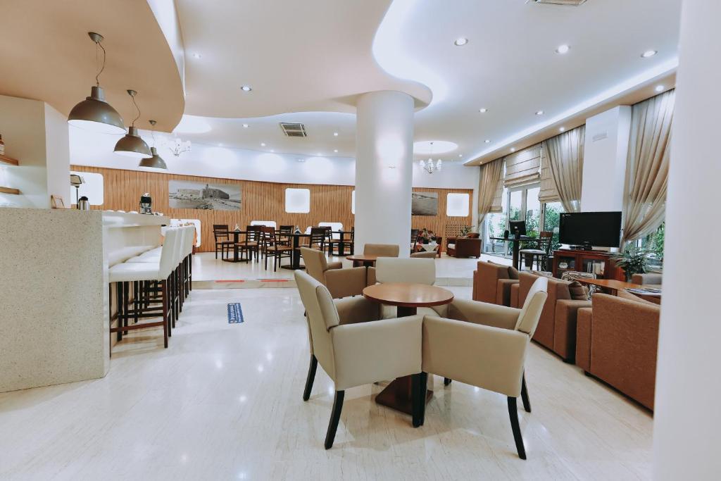 Posezení v ubytování Athinaiko Hotel