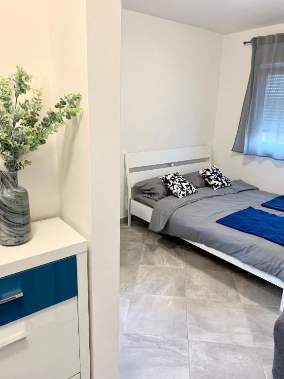 Postelja oz. postelje v sobi nastanitve Studio Apartman Bruna-Liznjan, Medulin