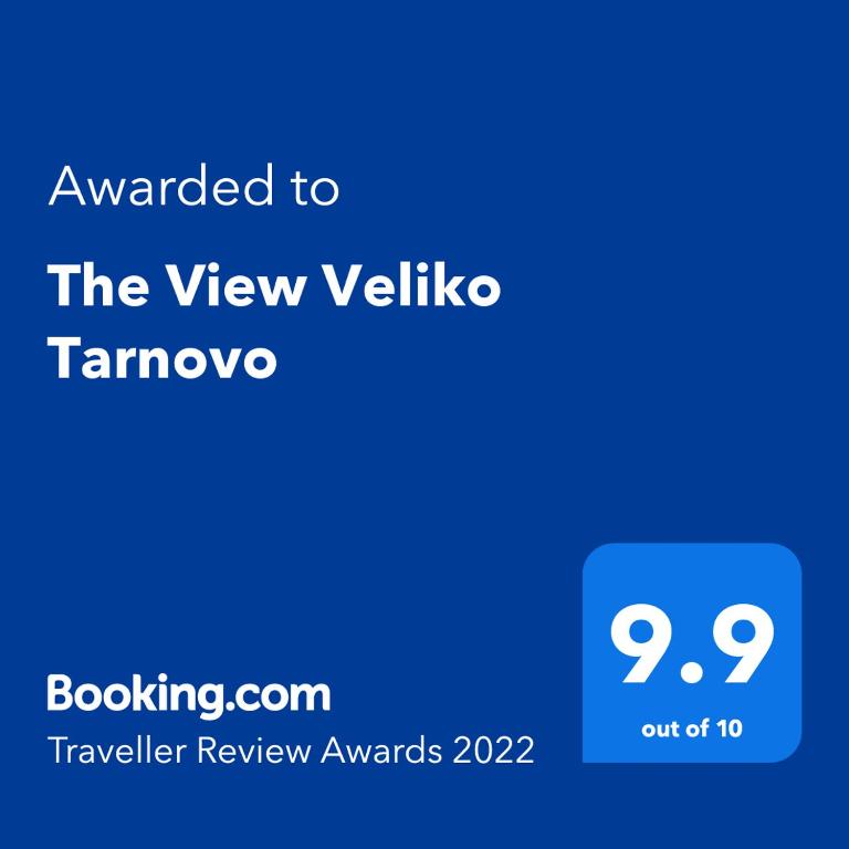 Certifikát, hodnocení, plakát nebo jiný dokument vystavený v ubytování The View Veliko Tarnovo