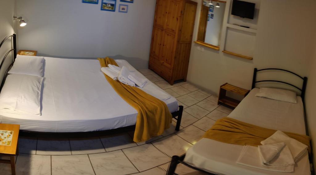 Postel nebo postele na pokoji v ubytování Villa Margarita