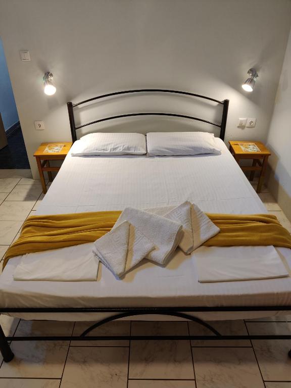 Postel nebo postele na pokoji v ubytování Villa Margarita