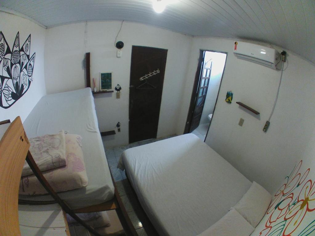 Postel nebo postele na pokoji v ubytování Hostel FreeDive Inn
