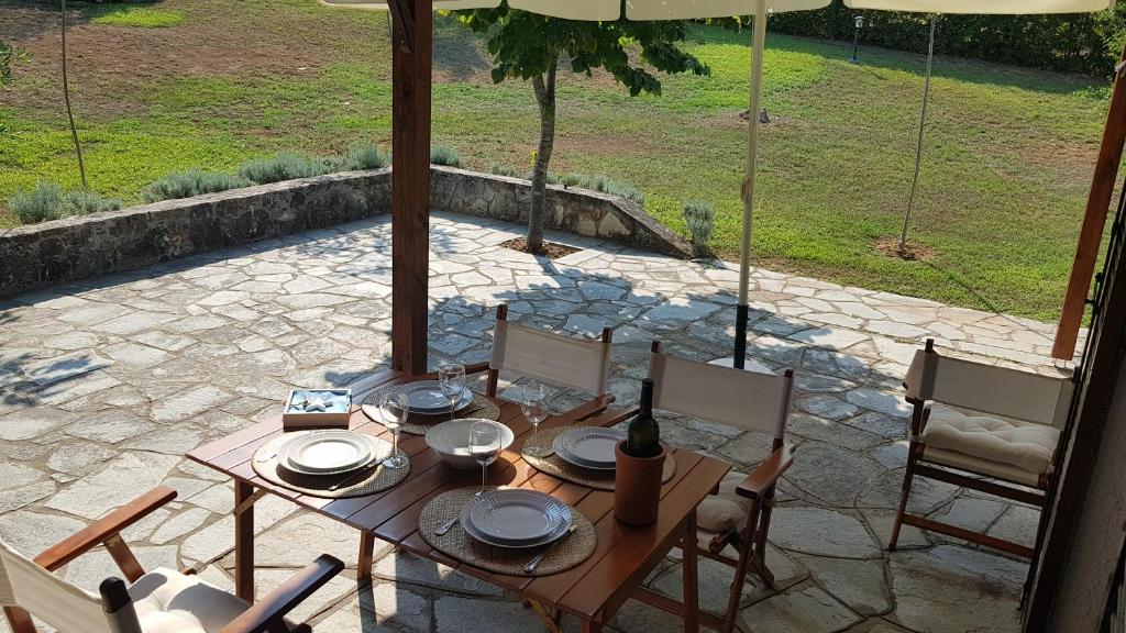 Zahrada ubytování Konstantinos's luxury residence Sani