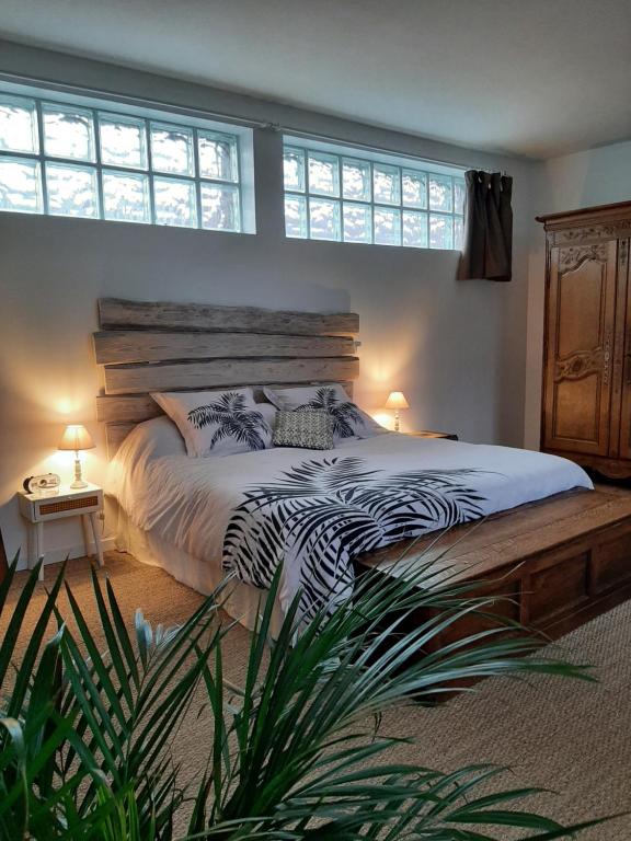Maison d'hôtes l'Évidence - Chambre Double Avec Vue De La Piscine