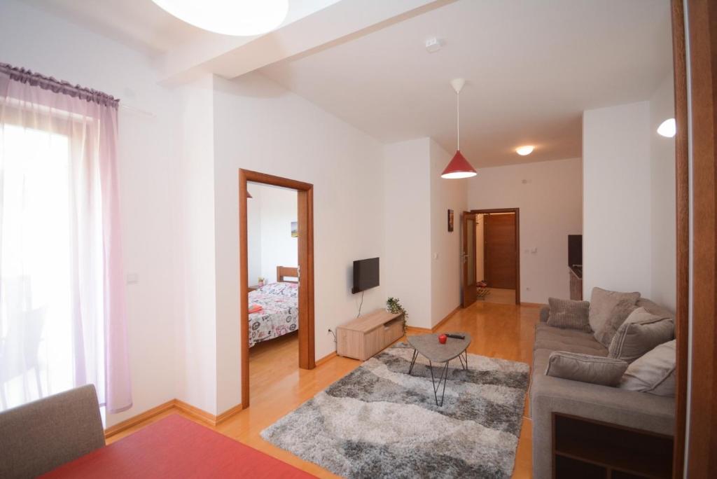 Posezení v ubytování Apartmani Vila Goč