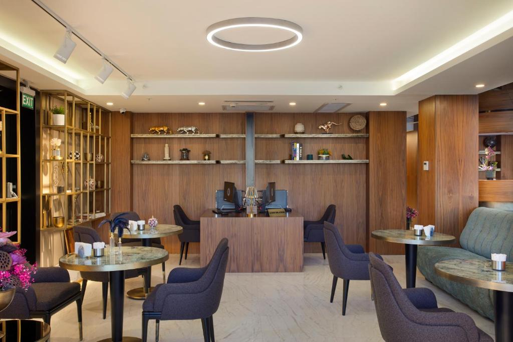Posezení v ubytování Buem Hotel Koşuyolu