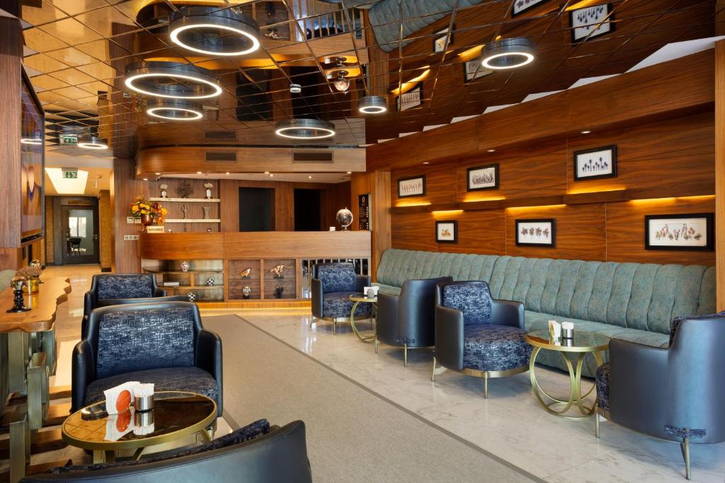 Posezení v ubytování Buem Hotel Koşuyolu