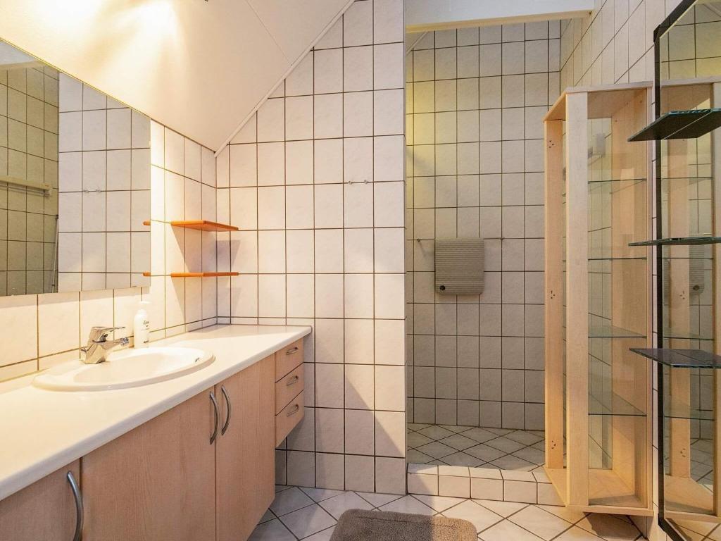 Koupelna v ubytování Holiday home Hals CV