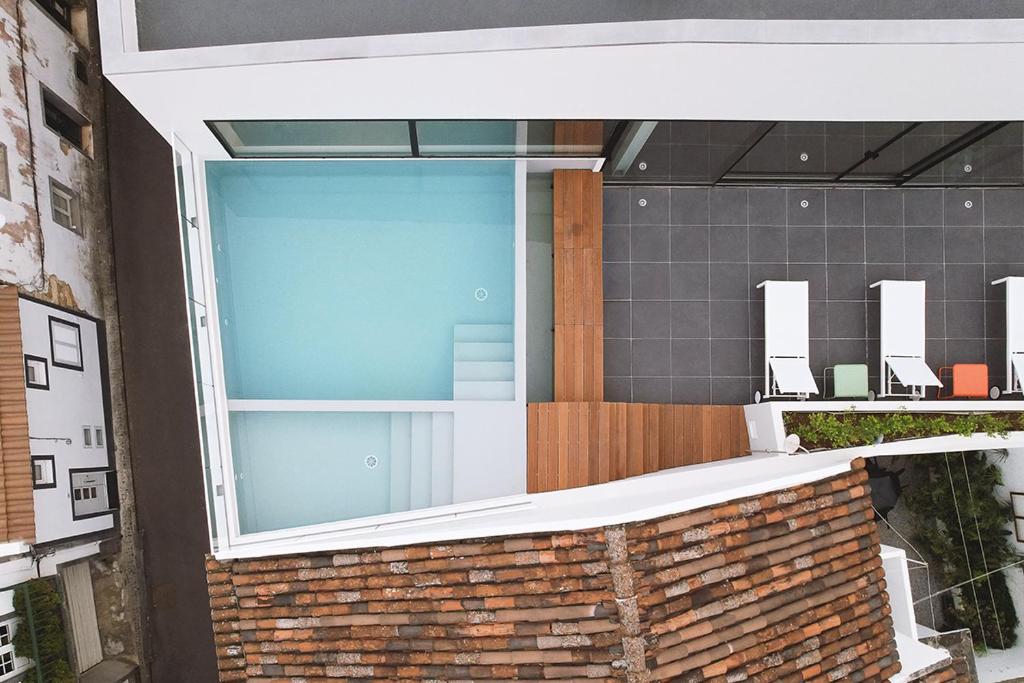 Budova, kde se aparthotel nachází