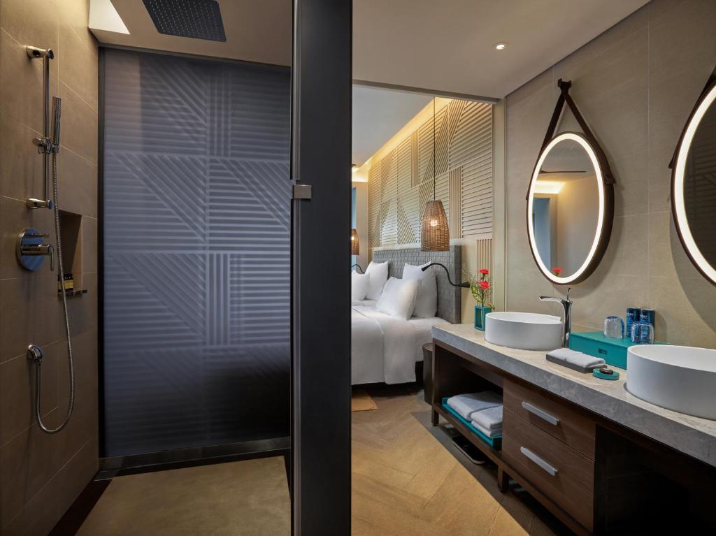 Phòng Deluxe 2 Giường Đơn Nhìn Ra Biển