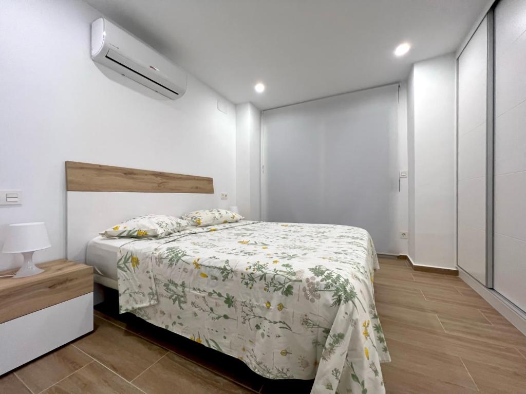 Postel nebo postele na pokoji v ubytování Apartamento Sunrise Chapaprieta