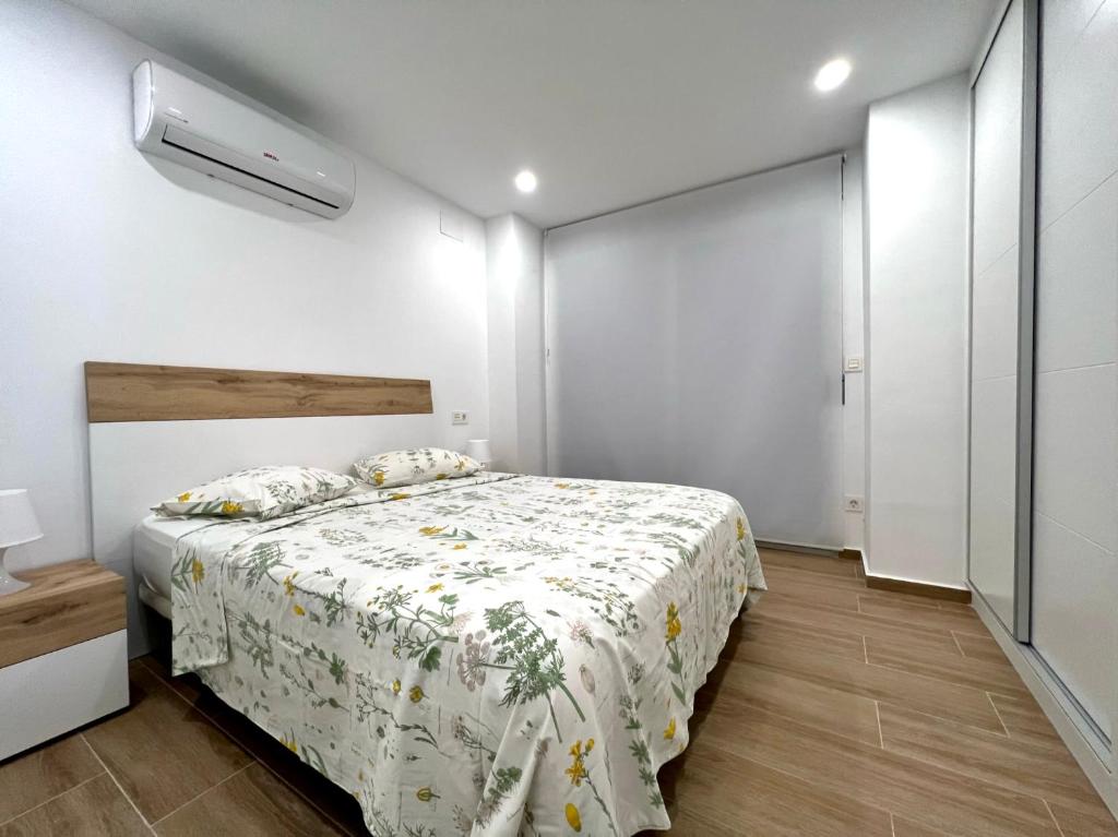 Postel nebo postele na pokoji v ubytování Apartamento Sunrise Chapaprieta