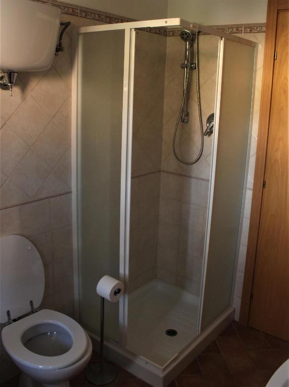 Koupelna v ubytování Da Ginetto Assisi