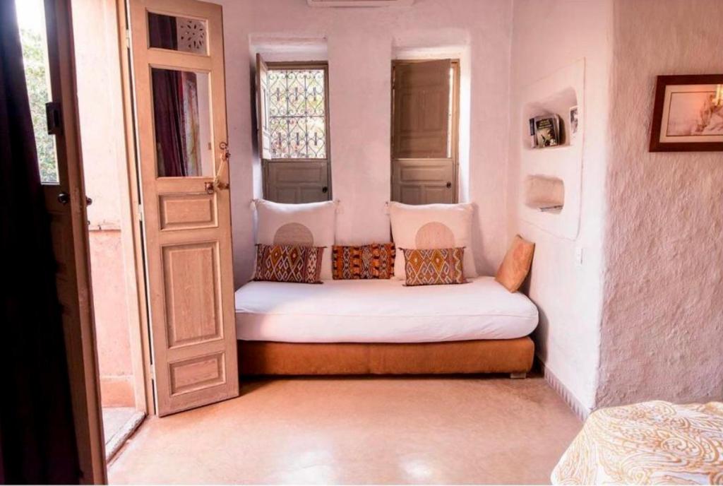 Postel nebo postele na pokoji v ubytování Villa Dar 55 - Berber House