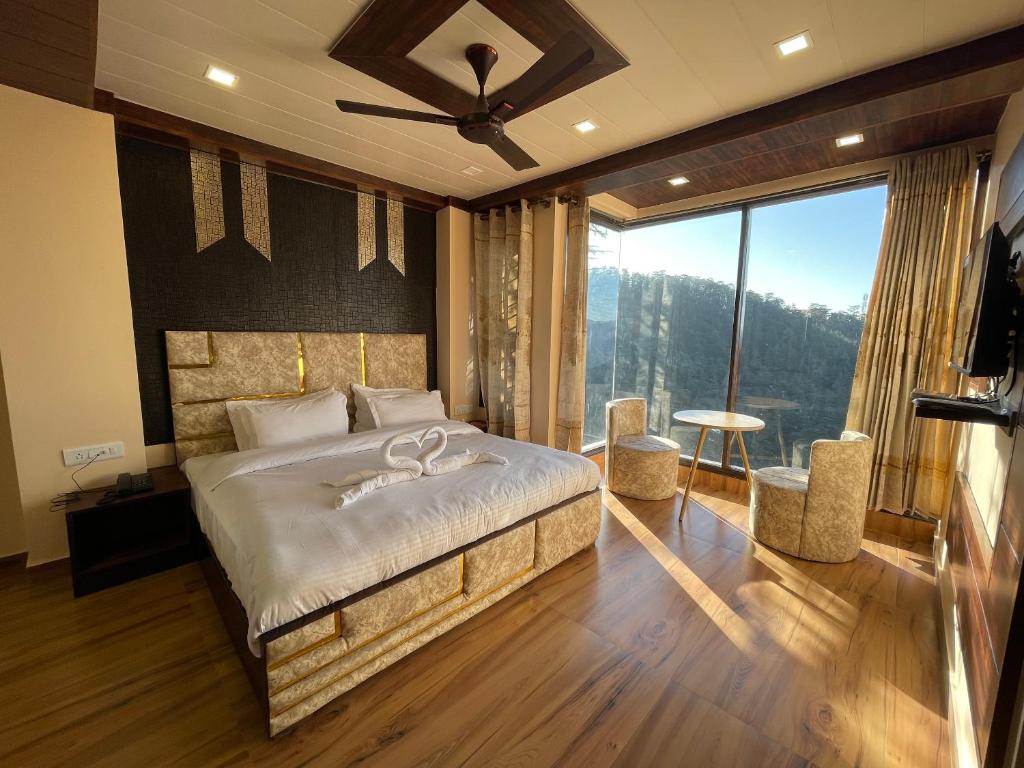 Postel nebo postele na pokoji v ubytování Nice View Premium Bnb