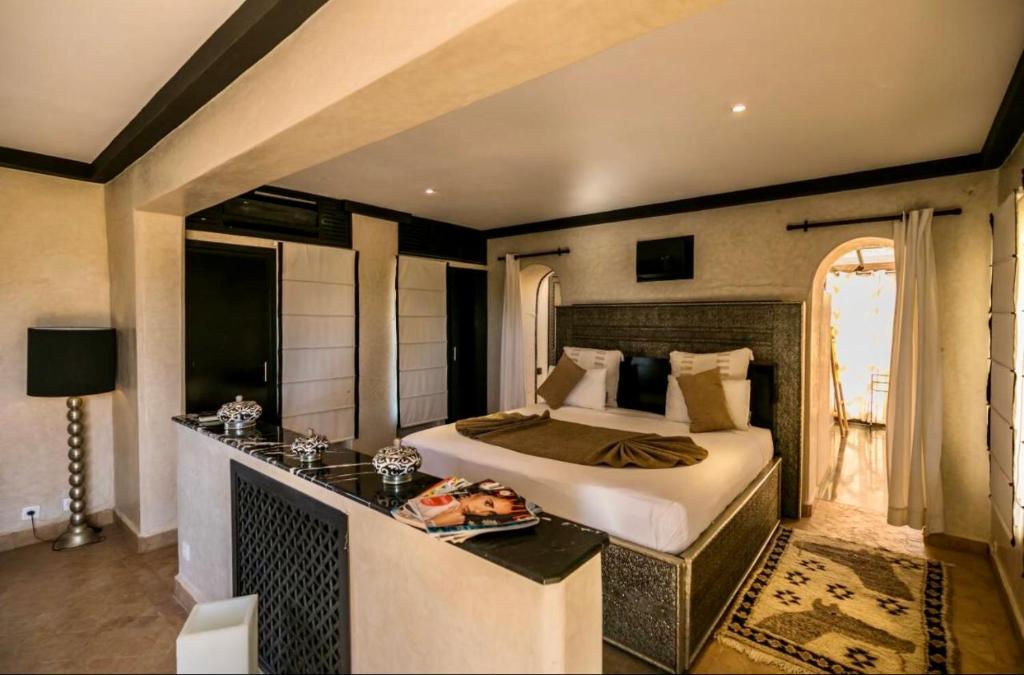 Postel nebo postele na pokoji v ubytování Villa Dar 55 - Berber House