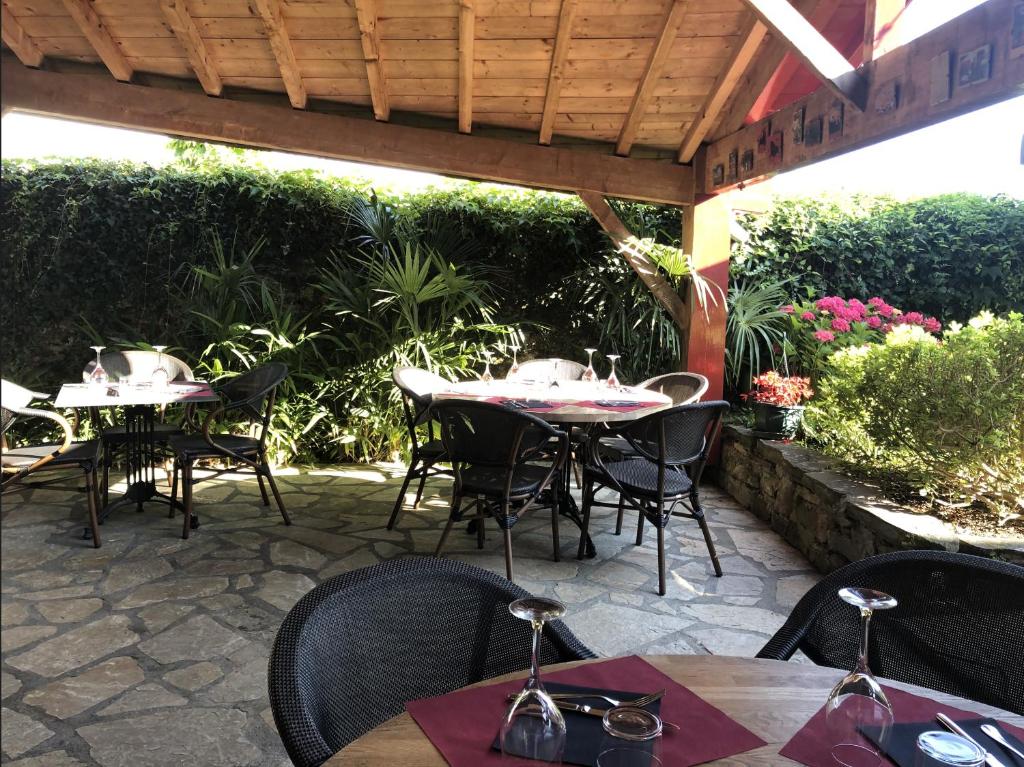 Zahrada ubytování Hôtel Chilhar