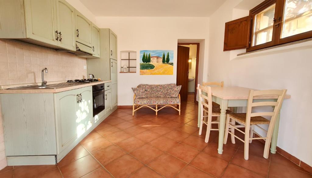 Kuchnia lub aneks kuchenny w obiekcie Agriturismo Barbadoro