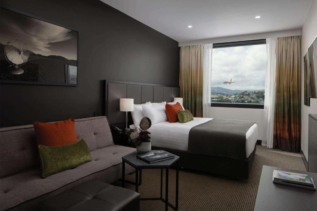Cama ou camas em um quarto em Rydges Wellington Airport