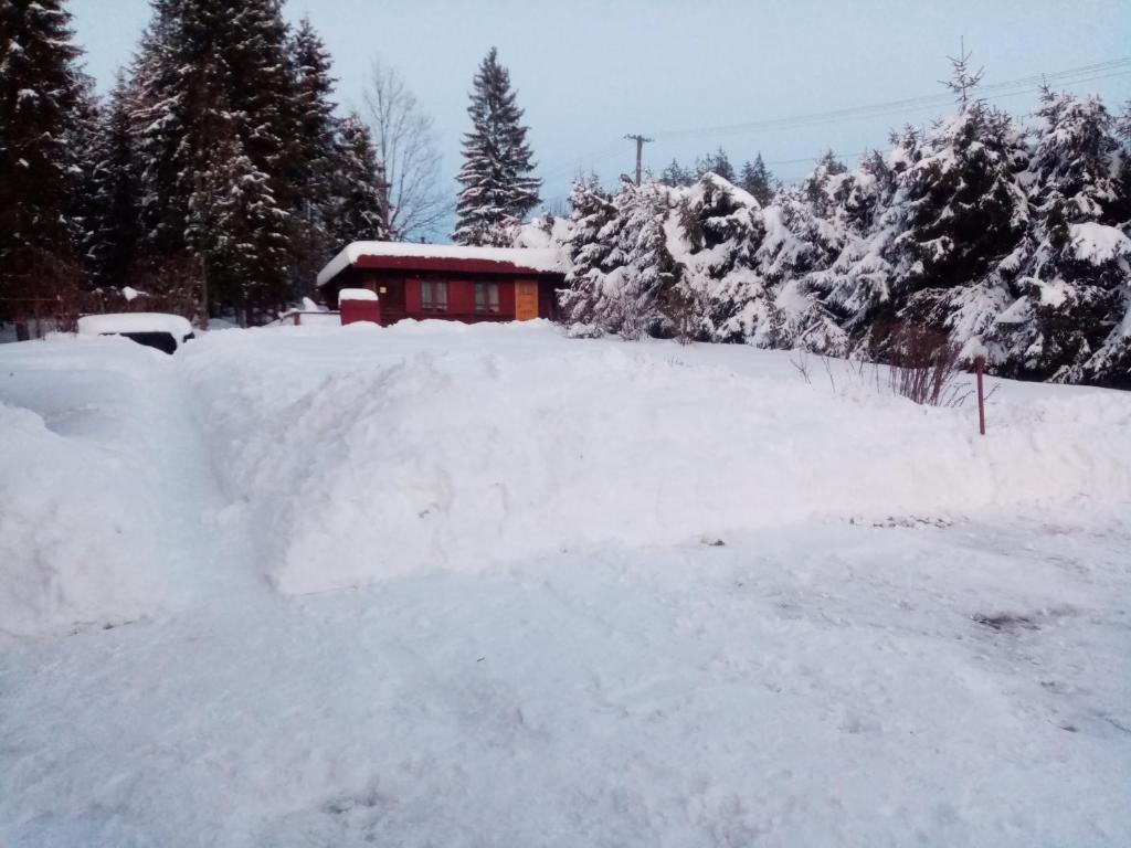 Domek Górski z sauną през зимата