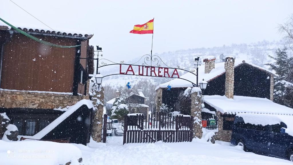 Alojamientos Turisticos La Utrera v zimě