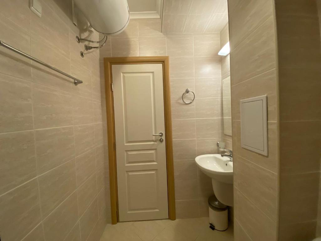 Koupelna v ubytování MESSEMBRIA B504 Studio Sunny Beach