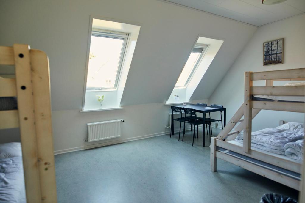 Postel nebo postele na pokoji v ubytování Danhostel Ringsted