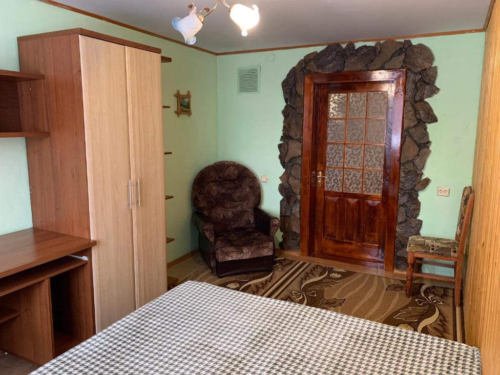 Postel nebo postele na pokoji v ubytování Подина