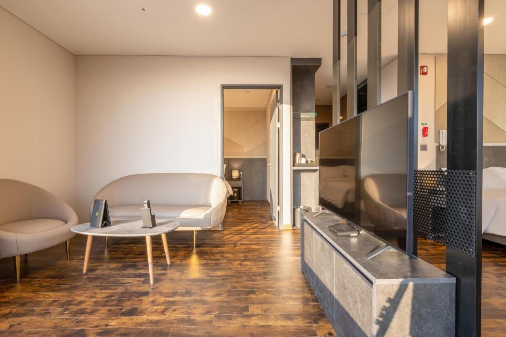 Posezení v ubytování Urban-Est Hotel