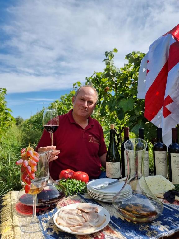 Nápoje v ubytování Brothers khutsishvili wine cellar