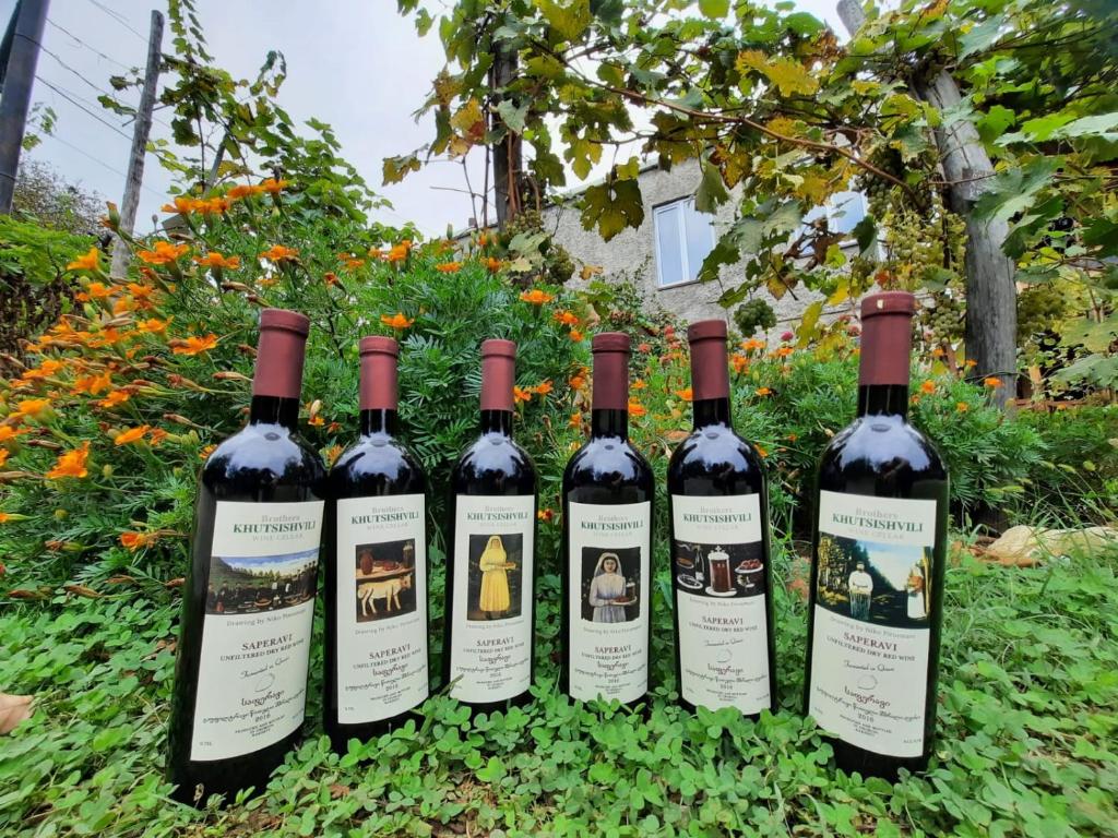 Nápoje v ubytování Brothers khutsishvili wine cellar