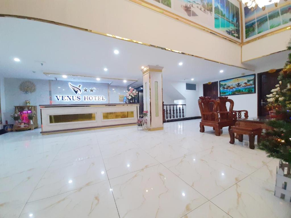 Khu vực sảnh/lễ tân tại Venus Hotel